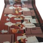 رول شيف مطبخ - ظهرجلد مانع للانزلاق من افكو النساجون الشرقيون - التصوير على الطبيعة . (100, 200)