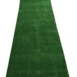 نجيله صناعي من ماك 6 ملم - عرض 80 سم - لجميع الارضيات في الاماكن المفتوحة والمغلقة - لون اخضر المقاس (80× 1000)