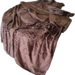 دفاية سرير، بطانية حرارية للسرير حفر ليزر قلوب . مقاس 200×220 سم التصوير على الطبيعة . متعدد الالوان