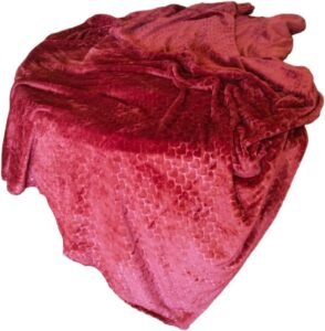 دفاية سرير، بطانية حرارية للسرير حفر ليزر قلوب . مقاس 200×220 سم التصوير على الطبيعة . متعدد الالوان