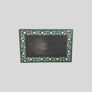 دواسة باب شقة جلد ( Welcome ) مقاس 45×70 سم وزن المنتج 1500 جرام . تصوير المنتج على الطبيعة .