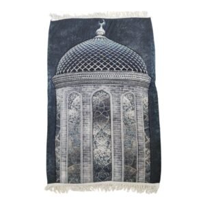 سجادة صلاة مبطنة بالأسفنج - مريحة بتصميم انيق ( 60 × 110 سم )