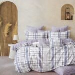 لحاف سرير شتوي من المايكروفايبر بديل الريش حشوة الفايبر البديل للريش مقاس 2.20×2.40 متر