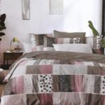 لحاف سرير شتوي من المايكروفايبر بديل الريش حشوة الفايبر البديل للريش مقاس 2.20×2.40 متر