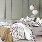 لحاف سرير شتوي من المايكروفايبر بديل الريش حشوة الفايبر البديل للريش مقاس 2.20×2.40 متر