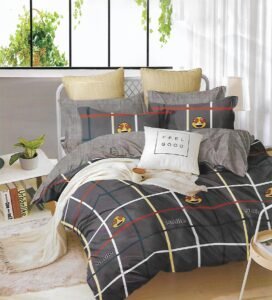 لحاف سرير شتوي من المايكروفايبر بديل الريش حشوة الفايبر البديل للريش مقاس 2.20×2.40 متر