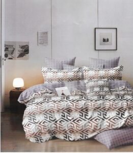 لحاف سرير شتوي من المايكروفايبر بديل الريش حشوة الفايبر البديل للريش مقاس 2.20×2.40 متر