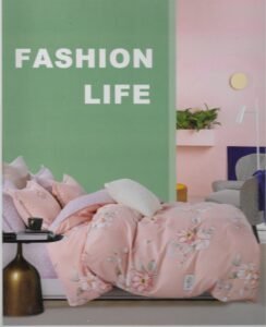 طقم ملايات سريركبير مكون من ٤ قطع . ملاية 240*240سم+1مخدة160*45سم+2خدادية 50*70سم .