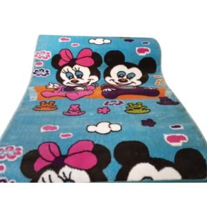 مشاية أطفال برسومات كرتونية خامة تقيلة من النساجون الشرقيون، عرض100 سم، ألوان مبهجة وناعمة، مناسبة لغرف الأطفال 100*100سم