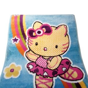 مشاية أطفال برسومات كرتونية خامة تقيلة من النساجون الشرقيون، عرض100 سم، ألوان مبهجة وناعمة، مناسبة لغرف الأطفال 100*100سم